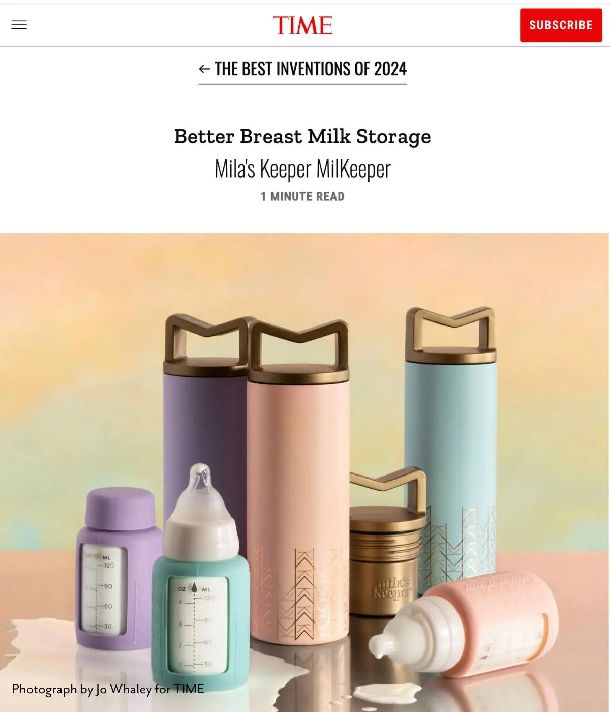 Mila-s-Keeper-MilKeeper-is-on-TIME-Best-Inventions-of-2024 Mila's Keeper