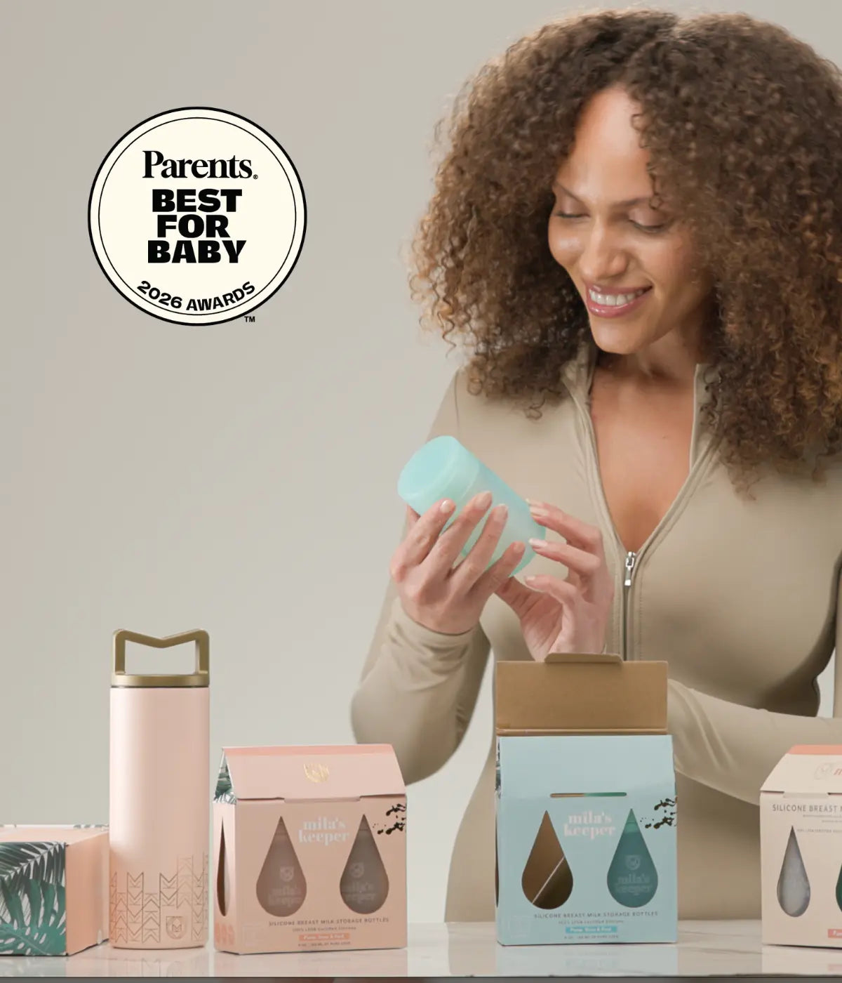 We're so excited about this win - Parents Best Breastfeeding Accessory of 2026! Mila's Keeper