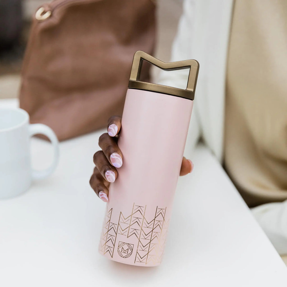 Expecting Mama Double Glass Set | Pink Sands Mila's Keeper