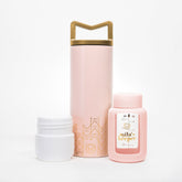 Mila's Keeper Breast Milk Storage Containers Standard Expecting Mama Gift Set | Pink Sands for-on-the-go-cold-storage-and-pumping