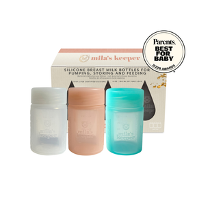 Silicone Breast Milk Storage Bottles