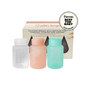 Silicone Breast Milk Storage Bottles