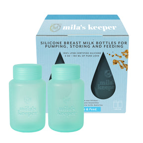 Silicone Breast Milk Storage Bottles