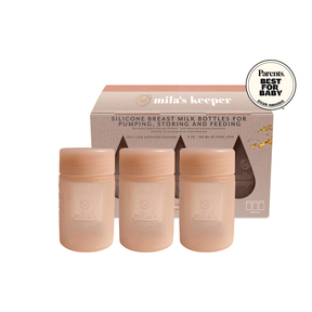Silicone Breast Milk Storage Bottles