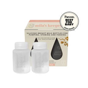 Silicone Breast Milk Storage Bottles