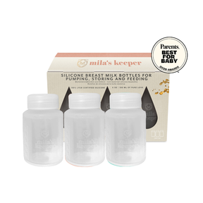 Silicone Breast Milk Storage Bottles